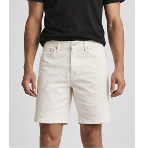 H&M White Denim Shorts W32 Men’s NWT | From The Boys Wardrobe Set